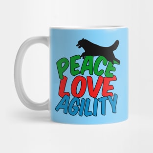 Peace Love Agility Mug